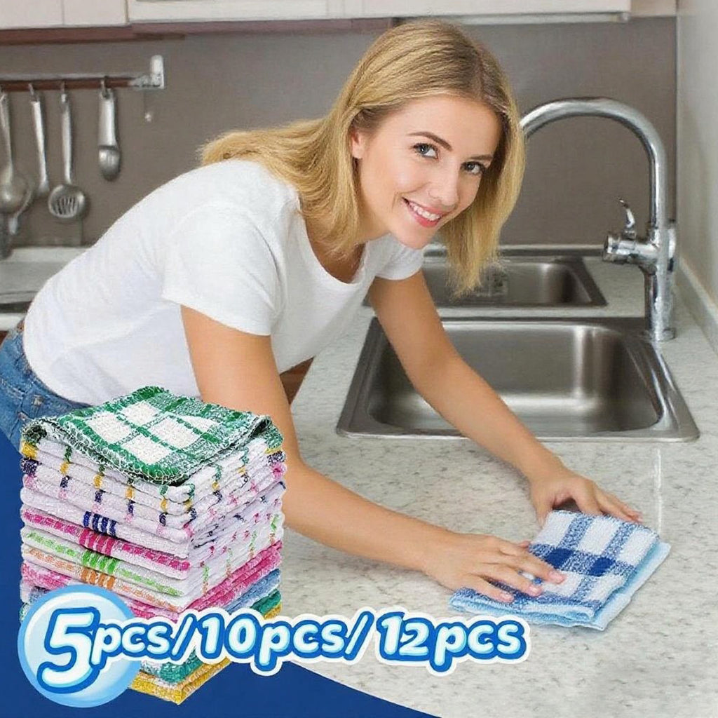 Microfiber Kitchen Cleaning Towel for Easy, Everyday Mess Cleanup