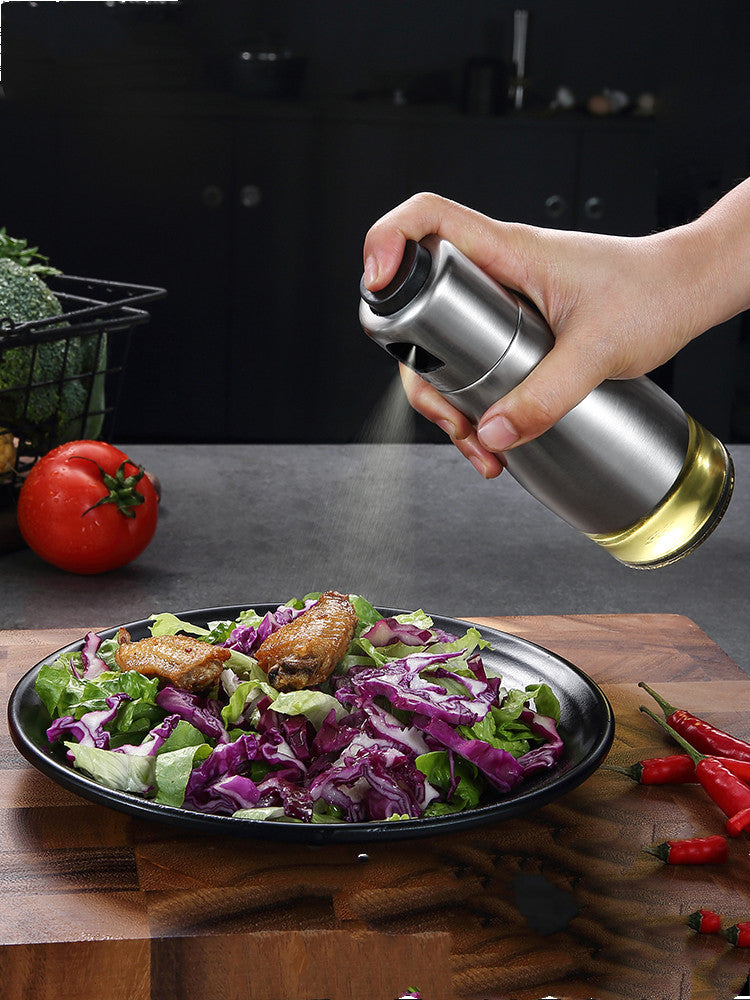 Stainless Steel Oil Spray Bottle for Simple, Smart Cooking