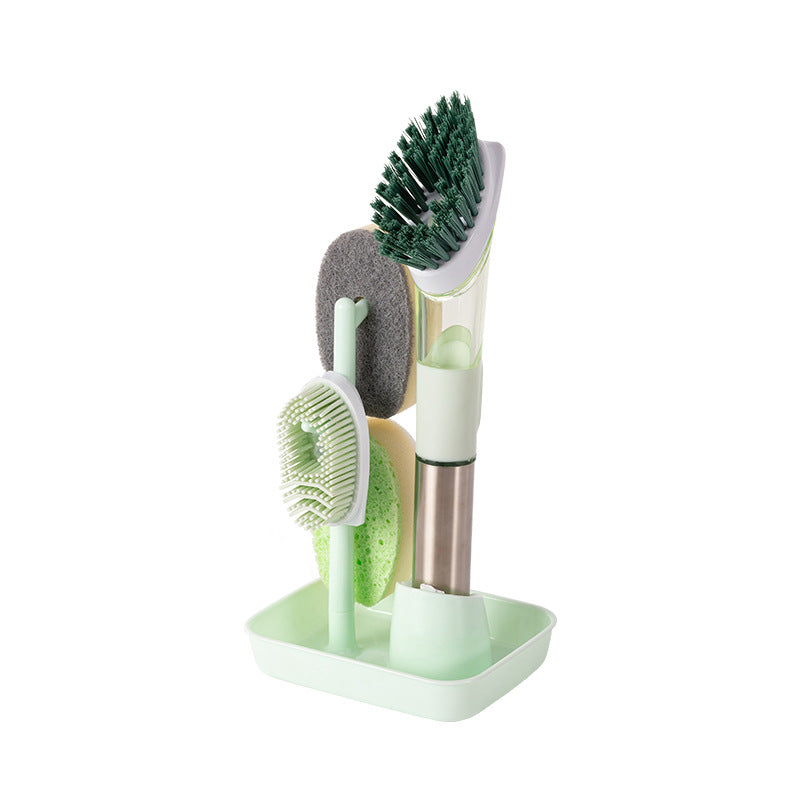 Multifunctional Kitchen Brush for Quick, Oily Dish Cleanup