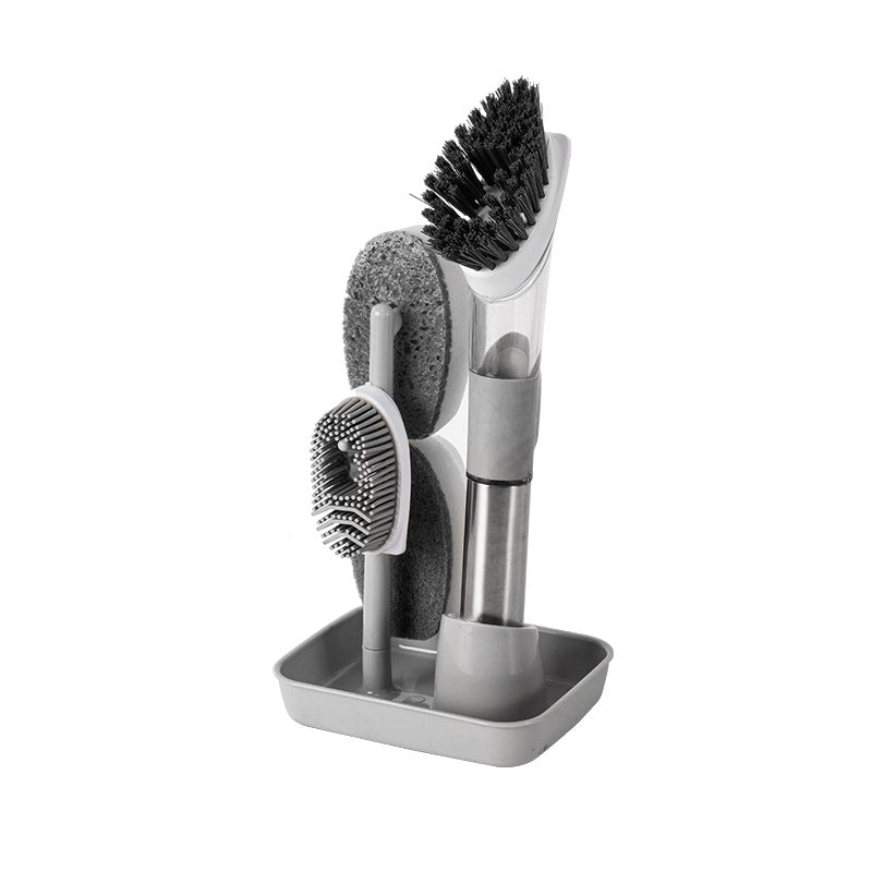Multifunctional Kitchen Brush for Quick, Oily Dish Cleanup