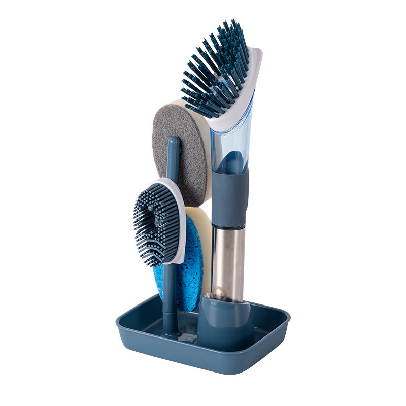 Multifunctional Kitchen Brush for Quick, Oily Dish Cleanup