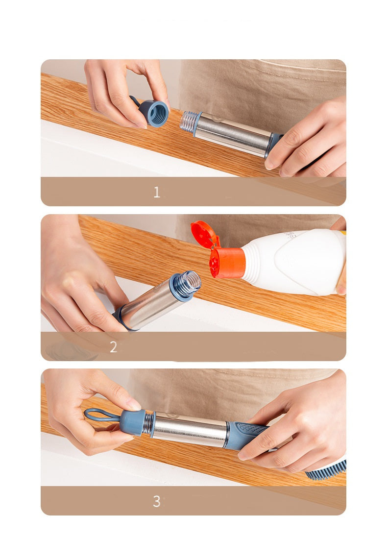 Multifunctional Kitchen Brush for Quick, Oily Dish Cleanup