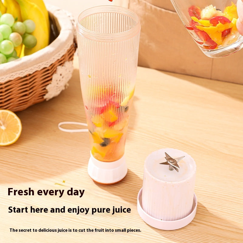 Portable Electric Juicer for Fresh Smoothies Anytime, Anywhere