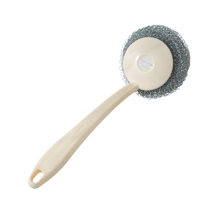 Stainless Steel Cleaning Brush for Tough Pots and Stovetops