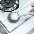 Stainless Steel Cleaning Brush for Tough Pots and Stovetops