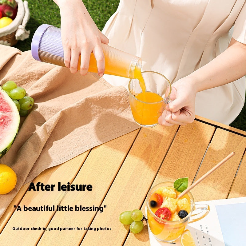 Portable Electric Juicer for Fresh Smoothies Anytime, Anywhere