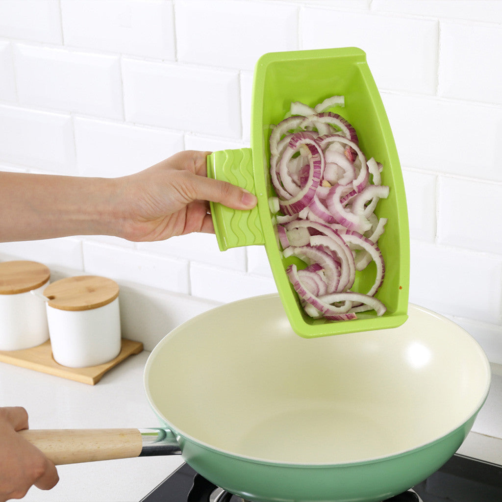 Multi-Use Drain Cutting Board for Clean, Organized Meal Prep