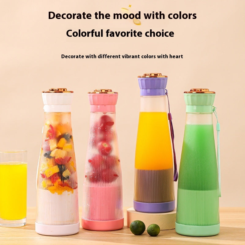 Portable Electric Juicer for Fresh Smoothies Anytime, Anywhere