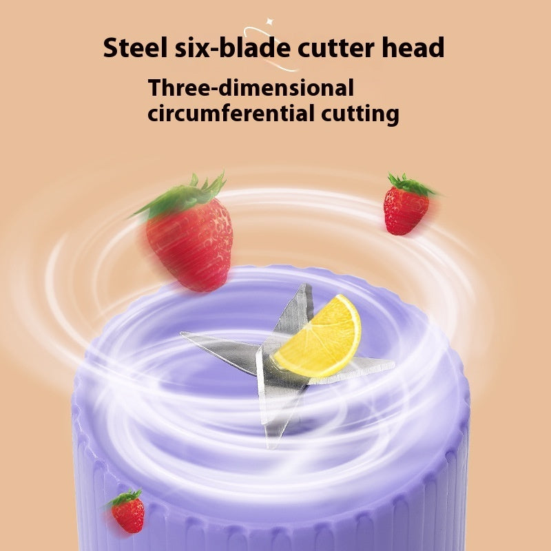 Portable Electric Juicer for Fresh Smoothies Anytime, Anywhere