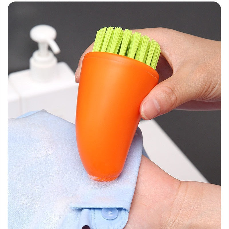 Multifunctional Quick-Clean Carrot Brush for Everyday Kitchen Use