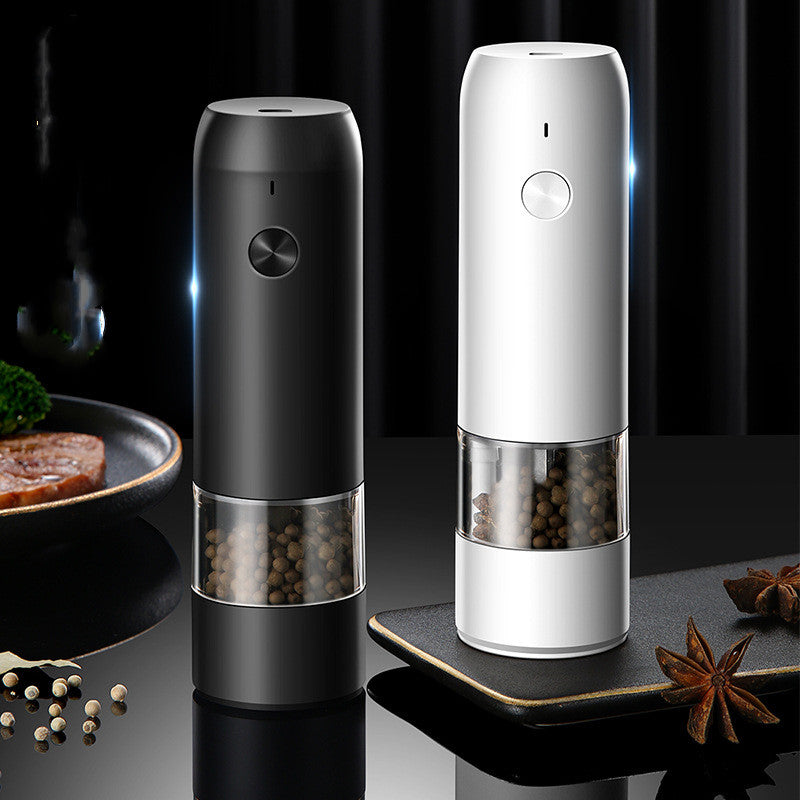 Automatic Salt & Pepper Grinder with LED Light Convenience