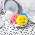 Smiley Scrub Sponge for Fun, Easy Everyday Cleaning