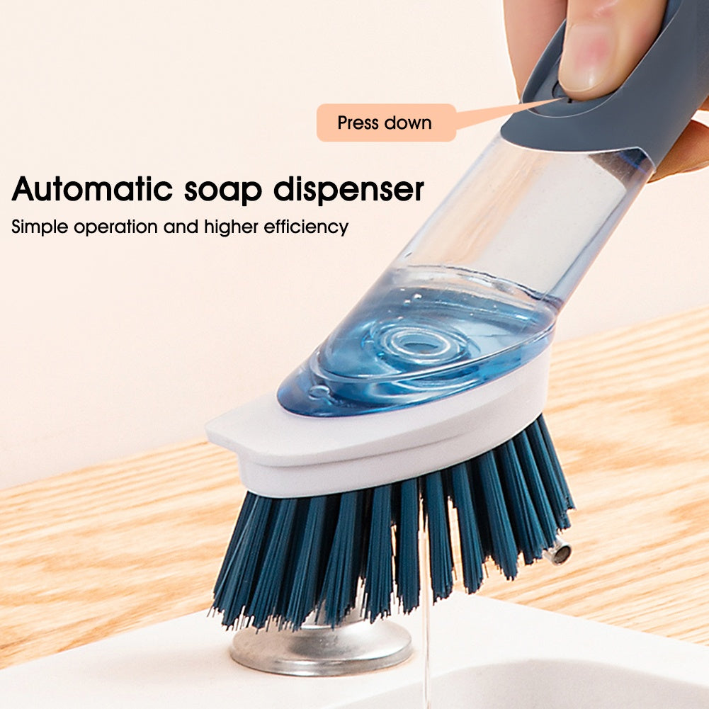 Multifunctional Kitchen Brush for Quick, Oily Dish Cleanup